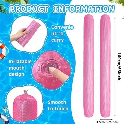 ⚡️Buy Maxbell Inflatable Pool Noodle Floats Beach Beginner Lake Float ...