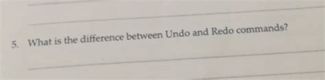 Image result for Undo/Redo Commands