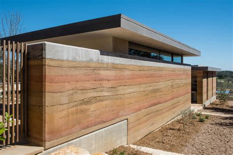 Rammed Earth House Interior