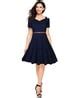 Buy Navy Blue Dresses for Women by SKC Online | Ajio.com