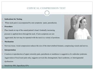 Image result for Max Cervical Compression Test
