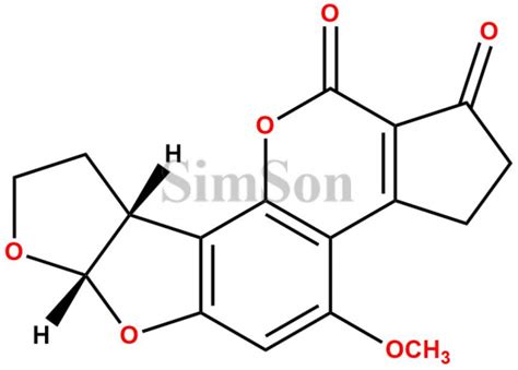 Aflatoxin B2 0.5 g/mL in Acetonitrile | CAS No- 7220-81-7 | Simson ...