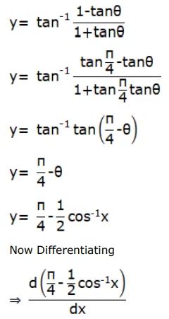 Differentiate each of the following w.r.t