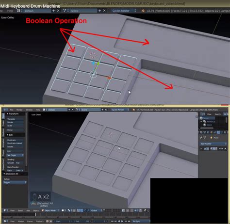 Image result for Boolean Blender Tutorial