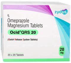 Ocid Qrs 20 Tablet 20: Uses, Side Effects, Price & Substitutes