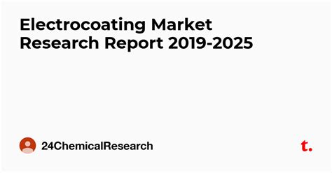 Electrocoating Market Research Report 2019-2025 — Teletype