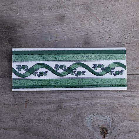 Garden Grass Green Designed Ceramic Tile