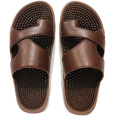 KENKOH -Zori Toe Wrap Brown- Japanese Massage/Reflexology Sandal by ...
