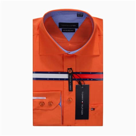 BEAUTY AND FASHION: MENS ORANGE DRESS SHIRTS