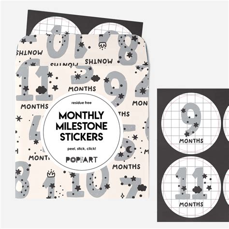 Monthly Milestone Stickers – mumma.com