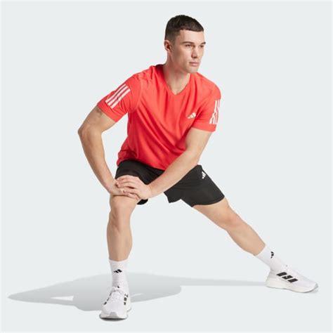 adidas Own the Run Tee - Red | adidas India