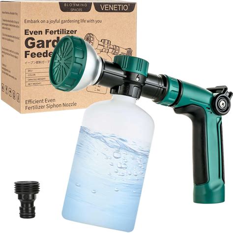 VENETIO 8-Dial Hose End Sprayer for Liquid Fertilizer/Soap | Precision ...