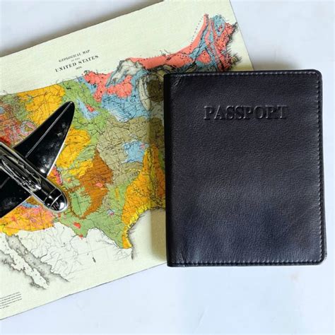 Leather Passport Holder - The Loft by Lee Douglas Interiors