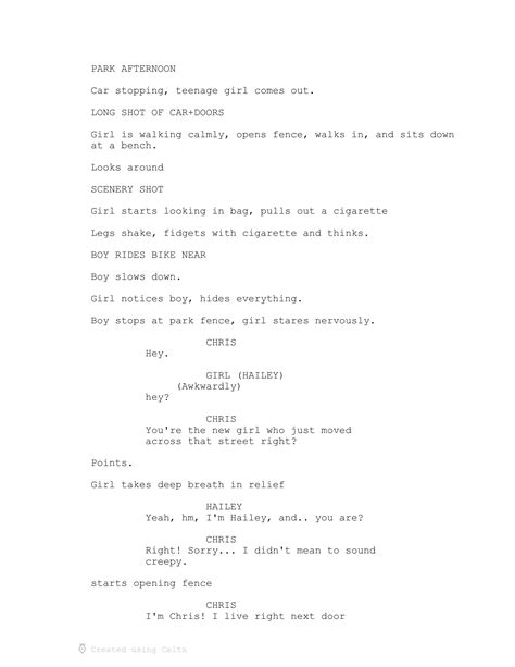 Image result for How to Start Off a Script