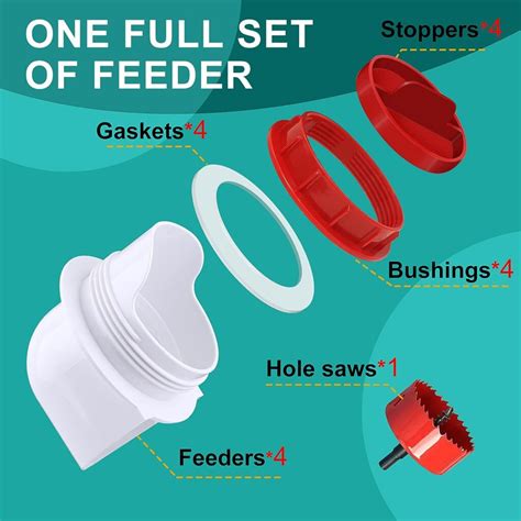 ZenxyHoC Chicken Feeders No Waste 6 Ports Review – Spoiled Chickens