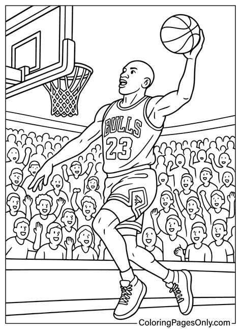 Jordan Coloring Michael Pages Printable Sheets Shoes James Lebron ...