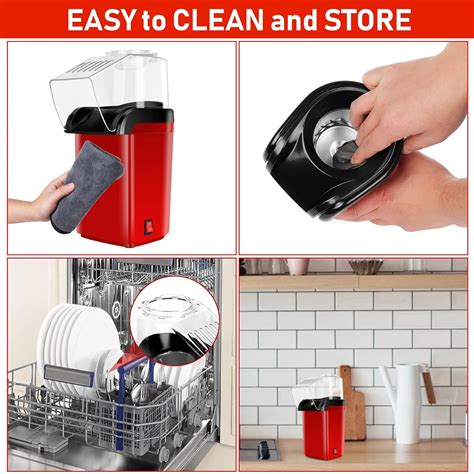 Popcorn Maker Machine - GOFFUGT 1200W Hot Air India | Ubuy