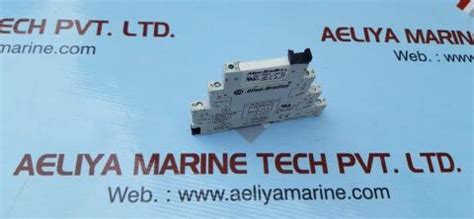 Allen Bradley 700-tbr60 60 Vdc Relay 700-hlt1U1 Ser A – Aeliya Marine