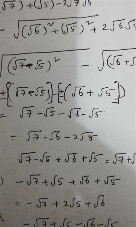 Simplify(√12-2√35)-(√11+2√30) - Brainly.in