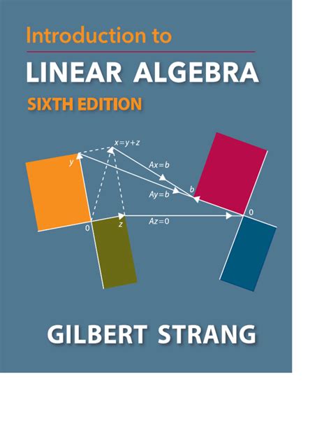 Gilbert Strang Linear Algebra PDF 的图像结果