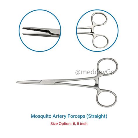Mosquito Artery Forceps Straight – Medansh