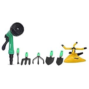 Visko GTK Garden Tool Kit (Green, Black and Yellow, 7-Pieces) : Amazon ...