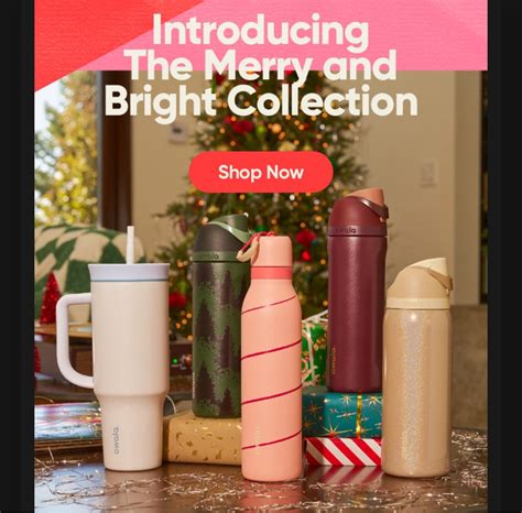 Holiday Magic 32oz Owala on Carousell