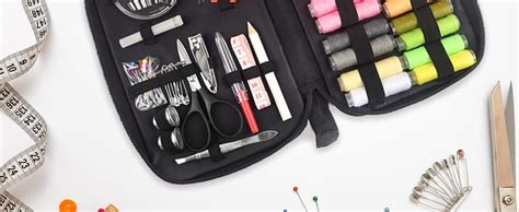 Kuell Premium Sewing Kit – Complete Stitching Set for Home, Travel ...