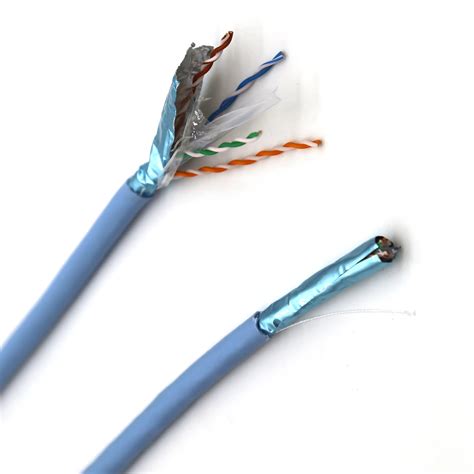 FTP CAT6A OFC conductor ethernet cable 500MHZ 10gbps flexible network cable