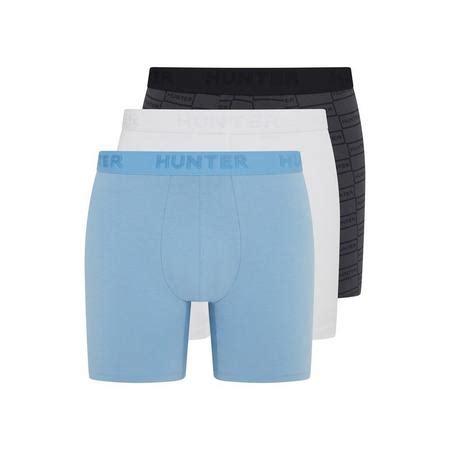 Hunter 3 Pack Cotton Stretch Boxer Briefs Mens | Cruise Fashion