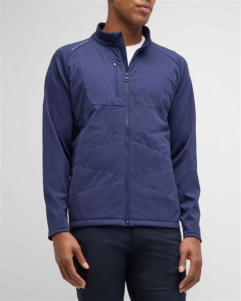 Peter Millar Men's Endeavor Hybrid Jacket | Neiman Marcus