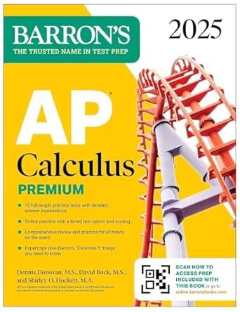 Buy AP Calculus Premium 2025 – Complete Prep Guide with Practice Tests ...