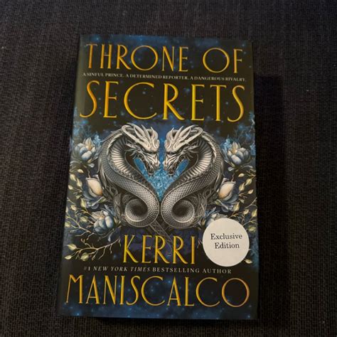 Throne of Secrets waterstones exclusive by Kerri Maniscalco, Hardcover ...