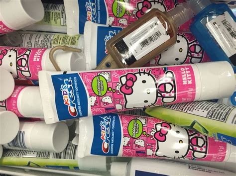 Image result for Hello Kitty Toothpaste