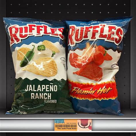 Ruffles Jalapeño Ranch & Flamin’ Hot - The Junk Food Aisle