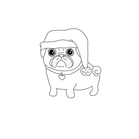 Pug Coloring Pages - Best Coloring Pages For Kids