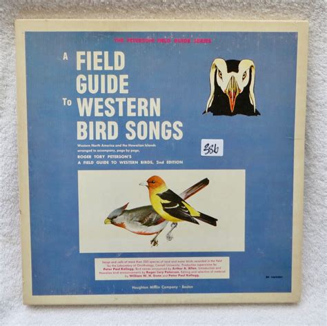4 record set - field guide to western bud song boxed set - Schmalz Auctions