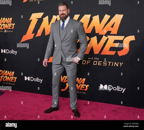 Olivier Richters arrives at the LucasFilms' INDIANA JONES AND THE DIAL ...