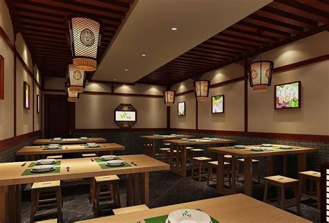 中式餐饮空间餐馆设计|空间|家装设计|三人行空间设计 - 原创作品 - 站酷 (ZCOOL)