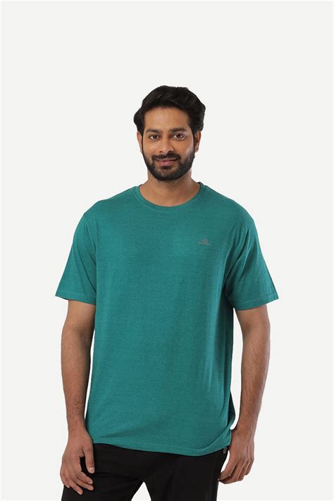 Navy, Teal, Grey Round Neck T-Shirt Combo Pack For Men – Uathayam