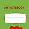 Buy My Notebook: Green Blank Wide Ruled Notebook for Students, Kids ...