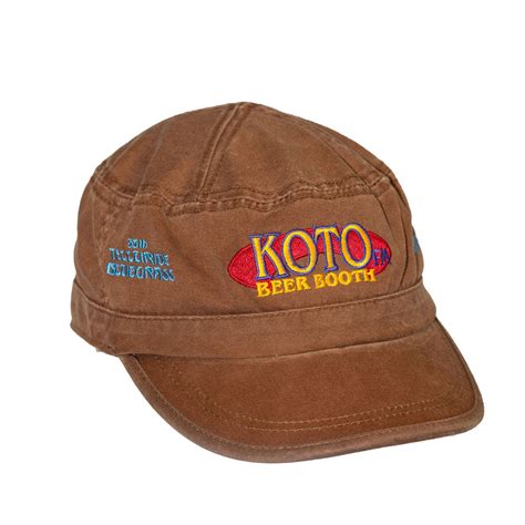 Koto Beer Booth Bluegrass 2008 Hat – Color Telluride