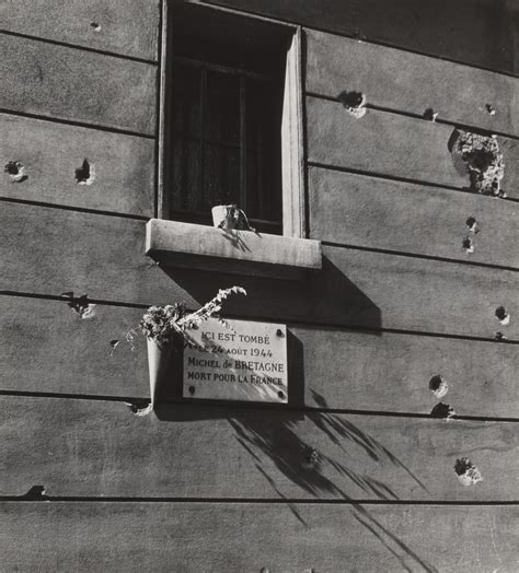 Paul Cushing Child. Resistance Marker on a Paris Wall. 1950 | MoMA