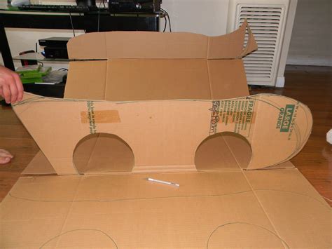 Image result for Cardboard Box Car Tutorial