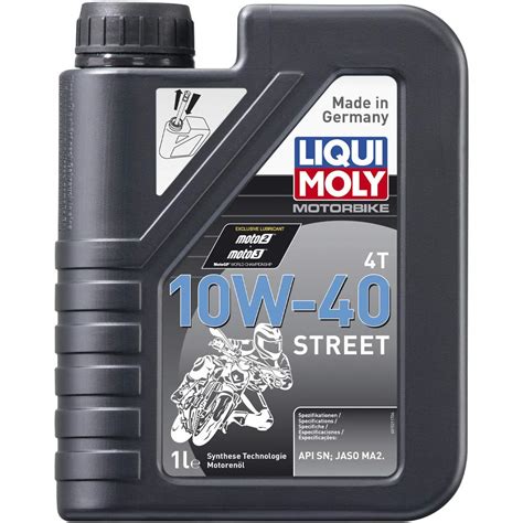 Liqui Moly 10W40 Street Synthetic Technology Engine Oil (1 Litre)- Buy Online in United Arab ...