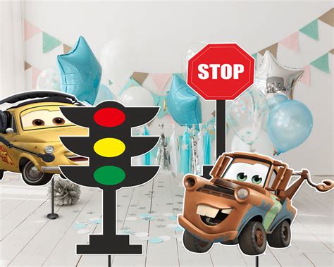 Car Theme Cutout Combo | Party Supplies India Online