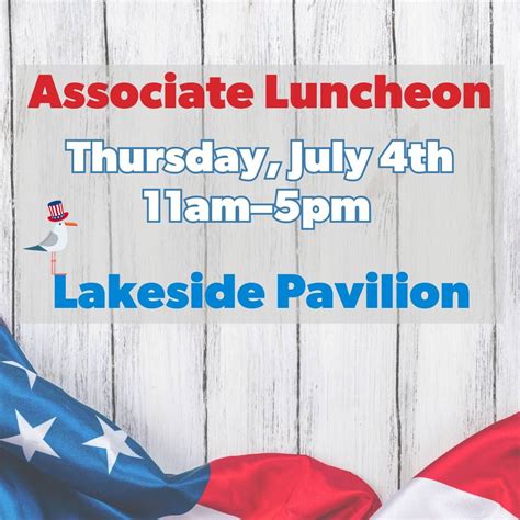 4th of July Luncheon, One Cedar Point Dr, Sandusky, OH 44870, United ...