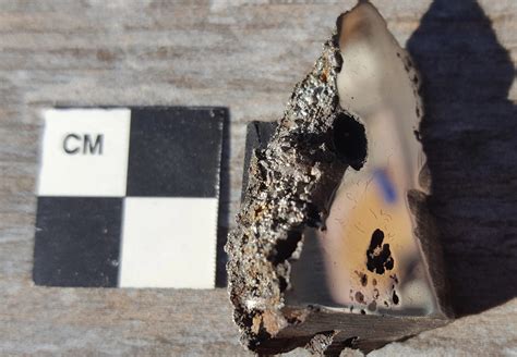 A 15-metric ton meteorite crashed in Africa. Now 2 new minerals have been found in it ...