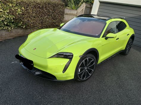 One month in Cross Turismo Taycan Turbo Acid Green PTS.... fantastic! | TaycanForum -- Porsche ...