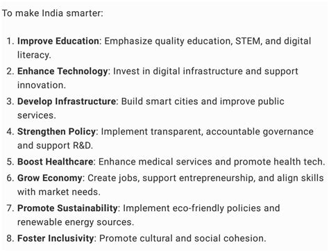 How to make india most smarter - Brainly.in